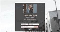 Desktop Screenshot of emilyclark.net