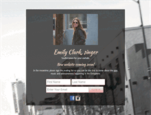 Tablet Screenshot of emilyclark.net